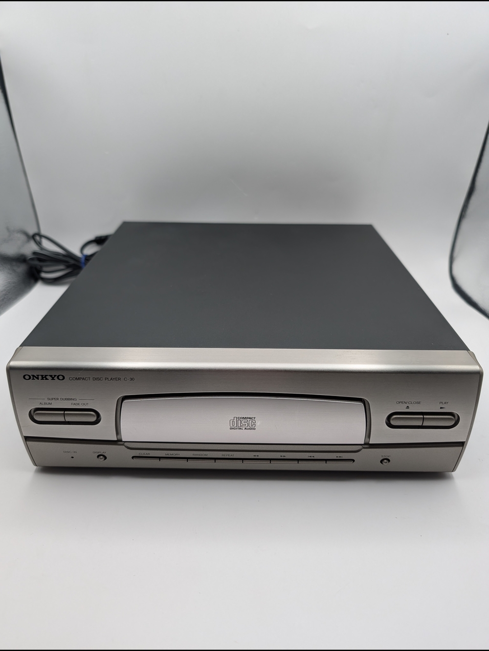 Vintage Onkyo C-30 Compact Disc Player CD CD-R Single Tray - TESTED